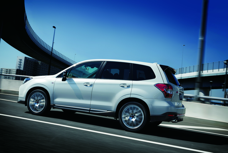 Illustration for article titled The 2015 Subaru Forester tS Is The Hottest-Looking Kid Hauler In Japan